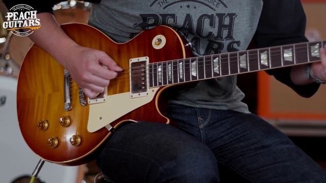 Gibson Custom Murphy Lab - '59 Les Paul Iced Tea - Light Aged / Murphy Painted смотреть онлайн