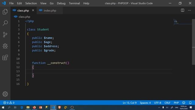 PHP Object Oriented Programming ( OOP ) in 25mins [TAGALOG]