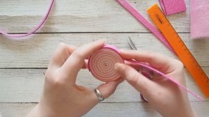 Ободок "Конфетка" на новогодний утренник. Конфетка из фоамирана DIY