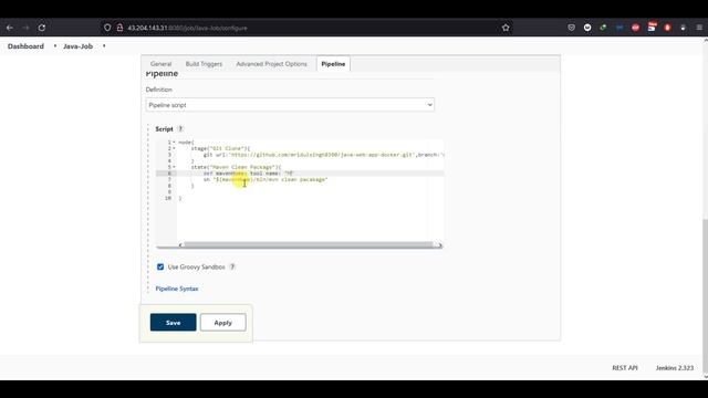 Project on Java Docker Part1