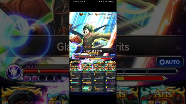 Grad Full Clear Grand Summoners ft. Tatsumaki смотреть онлайн
