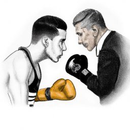 Чемпионский Боксерский Матч Джек Джонсон vs Томми Бернс, 26 декабря 1908 года