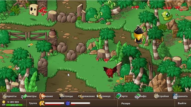 Эпическая боевая фантазия 5 (Epic Battle Fantasy 5) казуальное прохождение