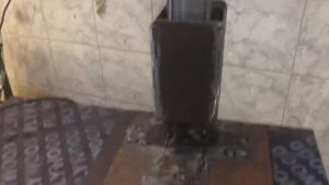 Самодельный сверлильный станок из хлама часть (1)