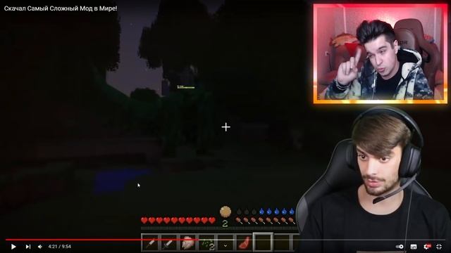 СКАЧАЛ Самый Сложный МОД в Мире МАЙНКРАФТ - Реакция Игоря HappyLime! смотреть онлайн