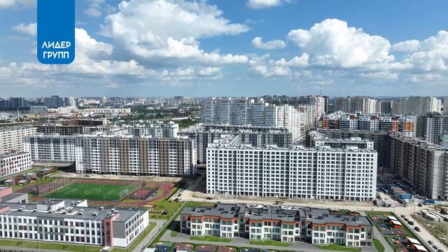 Жилой квартал АЭРОСИТИ — новый район Петербурга