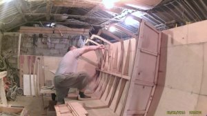 Самодельная лодка из фанеры.Часть 2