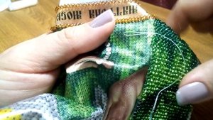 Мой способ  вышивки бисером