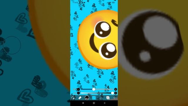 как нарисовать смайлик в приложении ibis Paint X