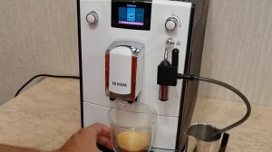 Nivona 550/560: как приготовить капучино