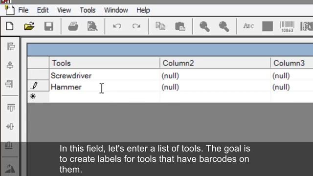 How to Create Code 128 Barcodes using the Label Software Embedded Data