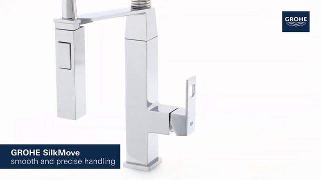 GROHE | Eurocube Semi-professional Kitchen Faucet | Product Video смотреть онлайн