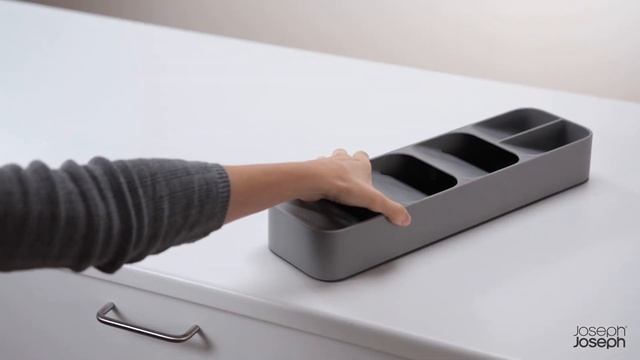 Joseph Joseph DrawerStore Compact Cutlery Organizer смотреть онлайн