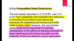 Overlooked Provisions in AWS D1.1 Structural Welding Code