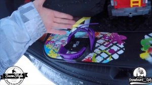 Дети на сноуборде! Школа сноуборда для ребёнка! 3-4 года, с чего начать трюки карапуза на доску!