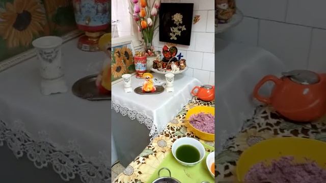 Тесто для цветных  манты розочка