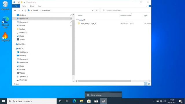 Acer BIOS Update смотреть онлайн