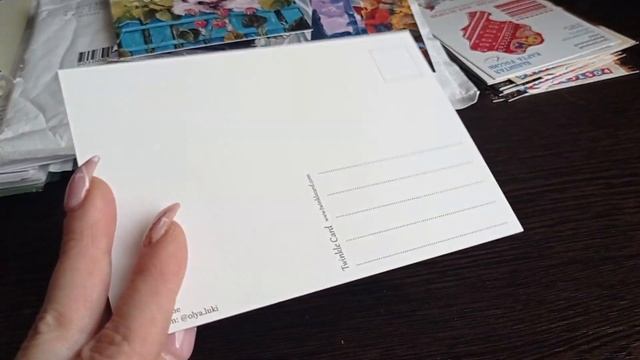 #посткроссинг #открытка #распаковка смотреть онлайн