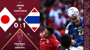 Япония 0-1 Коста-Рика Обзор Матча Чемпионат Мира | Japan 0-1 Costa Rica Highlights