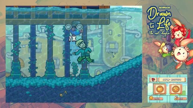 Drawn to Life: The Next Chapter #7 - "Donut Cannon" смотреть онлайн