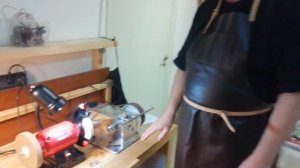 Обучение заточке резчицких стамесок и ножей в студии резьбы Олега Смирнова (Стамескино)