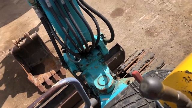 Екскаватор Kubota U30 Видео осмотр спецтехники на аукционе в Японии