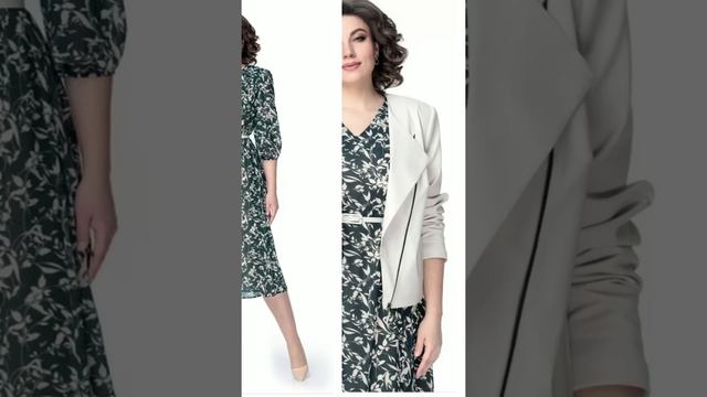 Сумасшедшей КРАСОТЫ костюмы с платьями НОВИНКИ | Unreal beauty elegant suits for full woman