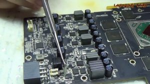 Ремонт видеокарты Sapphire Nitro+ RX470 Radeon. Не крутятся вентиляторы,❌ пост биоса не проходит