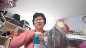 Обзор  готовой сумки в технике пицца.