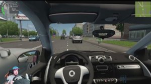ТАЧКА ДЛЯ НАСТОЯЩЕГО БАНДИТА - CITY CAR DRIVING + РУЛЬ