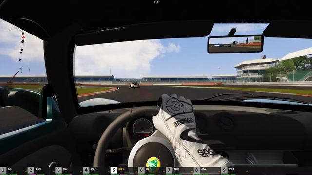 Assetto Corsa - прохождение карьеры N4 - Наперегонки на LOTUS с рулем Logitech G27 - часть 5 смотреть онлайн