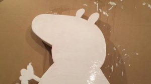 Свинка Пеппа Family Peppa Pig DIY из Пенополистирола Своими Руками фотозона Мастер класс