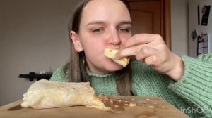 МУКБАНГ ШАУРМА С ЧАЕМ / MUKBANG