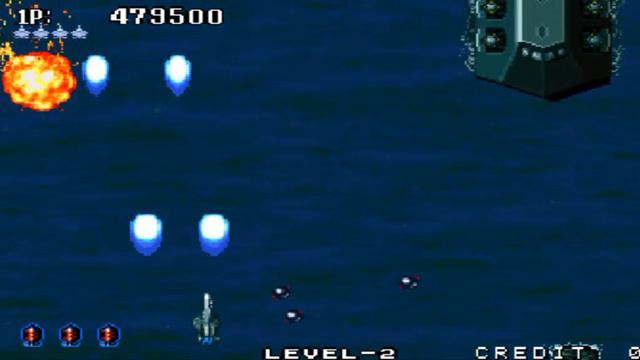Aero Fighters 2 YF-23 Spanky Game Play 1 Loop смотреть онлайн