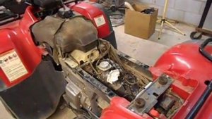 Honda Foreman 450 Fourtrax carb removal
