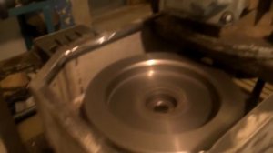 Разгон частотником ВФГ с 120 до 1200об/мин.