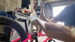 Как смазать цепь на BMX