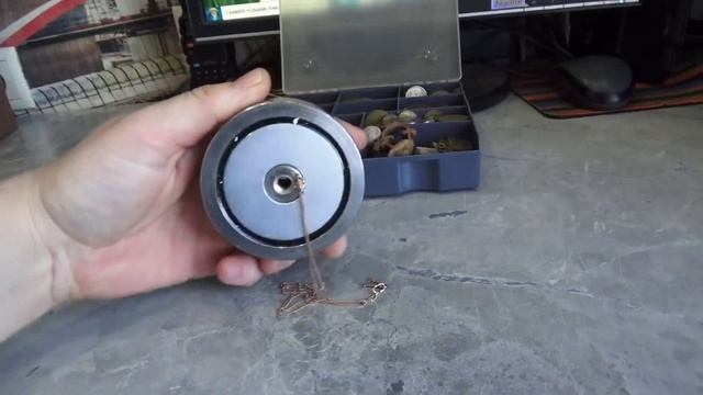 Магнитится ли ЗОЛОТО к поисковому магниту? Наглядный пример и объяснение. смотреть онлайн