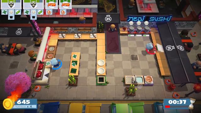 Overcooked! 2➤ Прохождение #1 смотреть онлайн