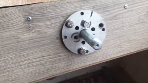 Установка редуктора G10 на лодку часть 2