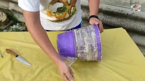 DIY Как сделать печь из цемента своими руками  Дровяная печь Идеи из цемента. Буржуйка из цемента