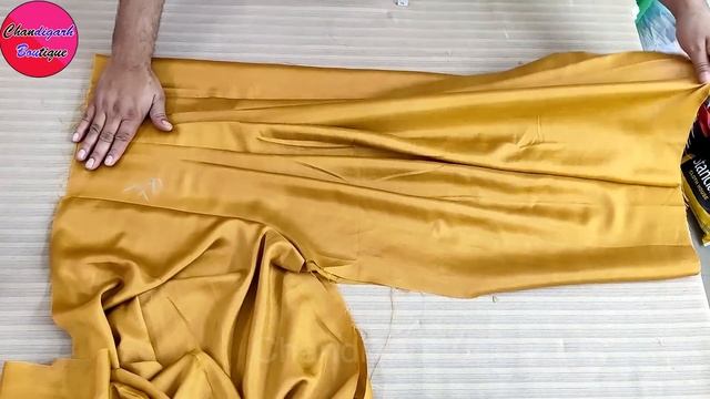 प्लेटेड प्लाजो बनाने का आसान तरीका || Pleated Palazzo Pant cutting and stitching. смотреть онлайн