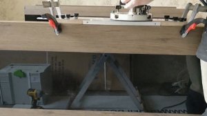 Установка дверей Ярославль. Врезка магнитного замка AGB шаблоном "СтройПрофи"