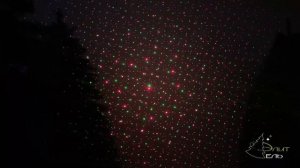 Лазерный новогодний проектор