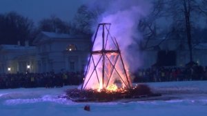 Масленица  сжигание  чучела ЦПК и Отдыха  14 03 2021г