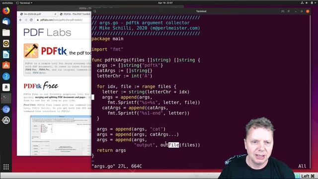 PDF-Tool Pdftk mit Go anpassen | Programmier-Snapshot mit Mike Schilli | Linux-Magazin 07/2018 смотреть онлайн