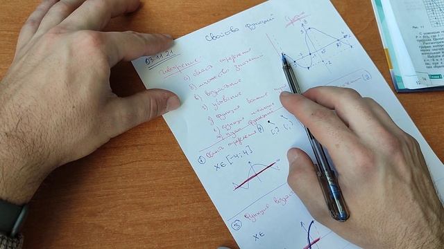На языке цифр: Свойства функции. 9 класс