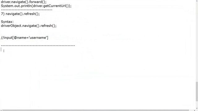 Selenium 25: Selenium WebDriver API Commands