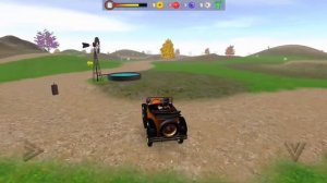 Jugando Nuevo Juego del toro y el tractor con el auto bochinchero en 3d