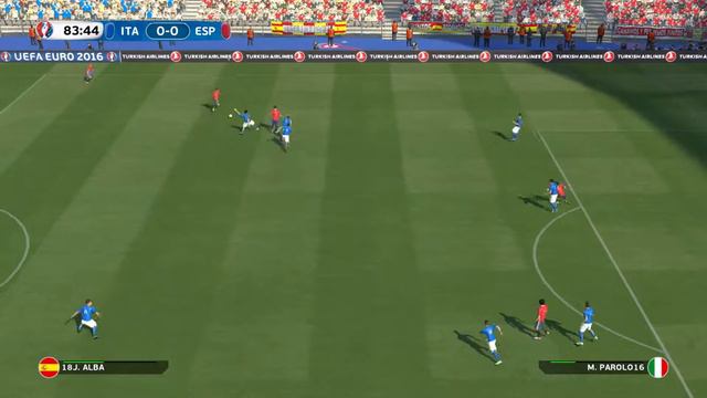 Milchfurcht kommentiert: PES 2016 - Gameplay EM 2016: Italien - Spanien смотреть онлайн